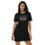 "David Fature" Rose Script Cotton t-shirt dress - PREMIUM FATURE