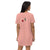 "David Fature" Rose Script Cotton t-shirt dress - PREMIUM FATURE