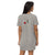 "David Fature" Rose Script Cotton t-shirt dress - PREMIUM FATURE