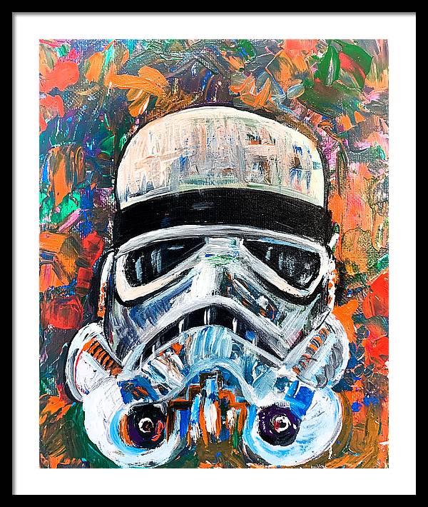 Splash Trooper - Framed Print - PREMIUM FATURE