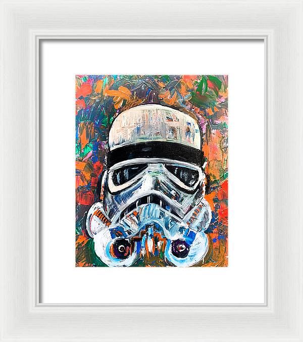 Splash Trooper - Framed Print - PREMIUM FATURE