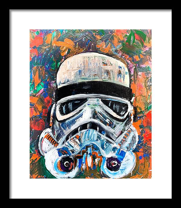 Splash Trooper - Framed Print - PREMIUM FATURE