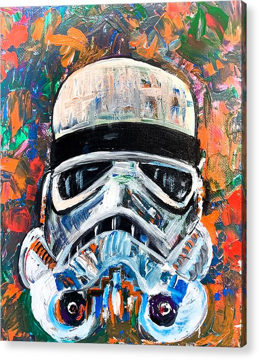 Splash Trooper - Acrylic Print - PREMIUM FATURE