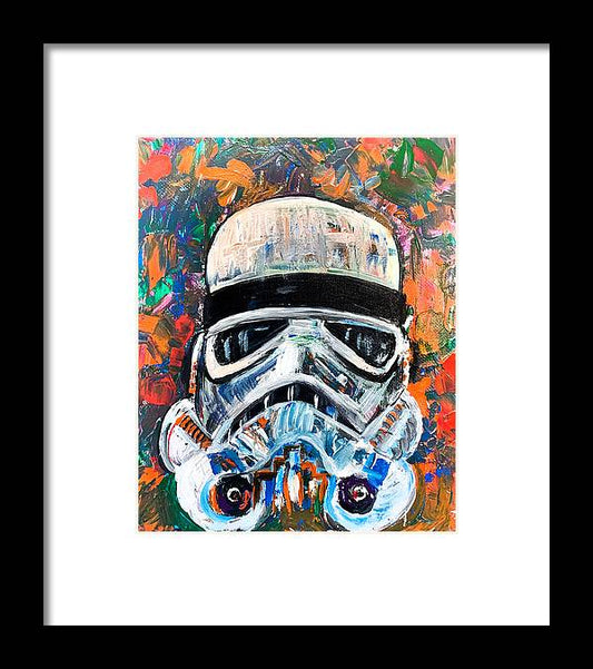 Splash Trooper - Framed Print - PREMIUM FATURE