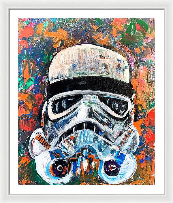 Splash Trooper - Framed Print - PREMIUM FATURE
