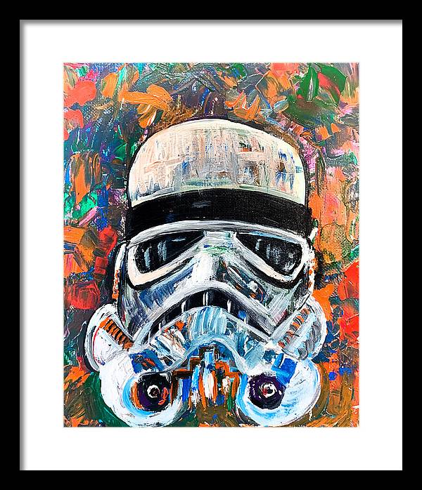 Splash Trooper - Framed Print - PREMIUM FATURE