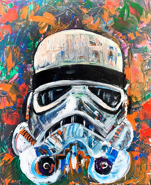 Splash Trooper - Unframed Art Print - PREMIUM FATURE