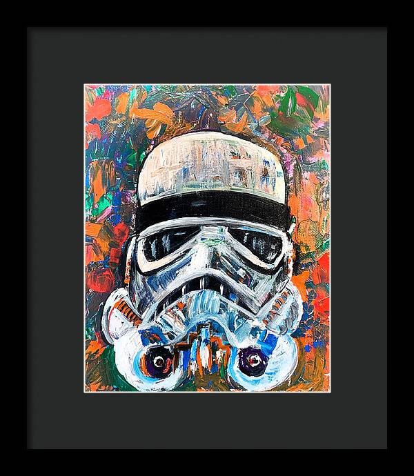 Splash Trooper - Framed Print - PREMIUM FATURE