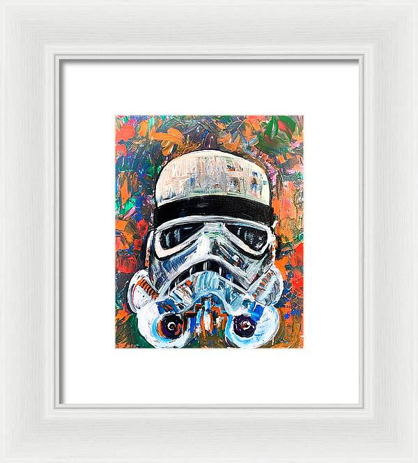 Splash Trooper - Framed Print - PREMIUM FATURE