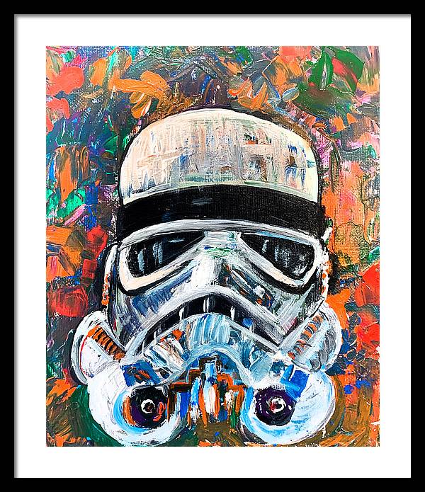 Splash Trooper - Framed Print - PREMIUM FATURE