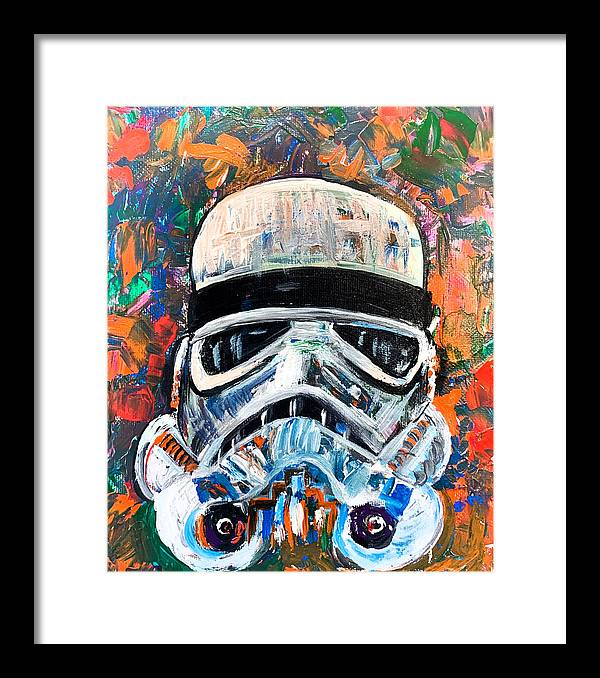 Splash Trooper - Framed Print - PREMIUM FATURE