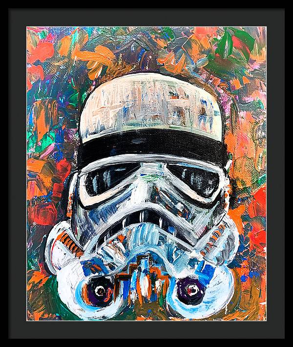 Splash Trooper - Framed Print - PREMIUM FATURE