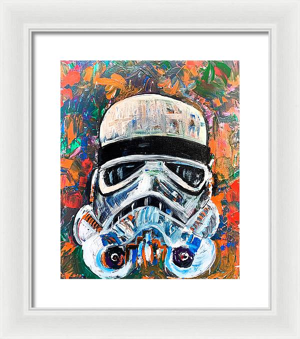 Splash Trooper - Framed Print - PREMIUM FATURE
