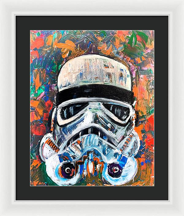 Splash Trooper - Framed Print - PREMIUM FATURE