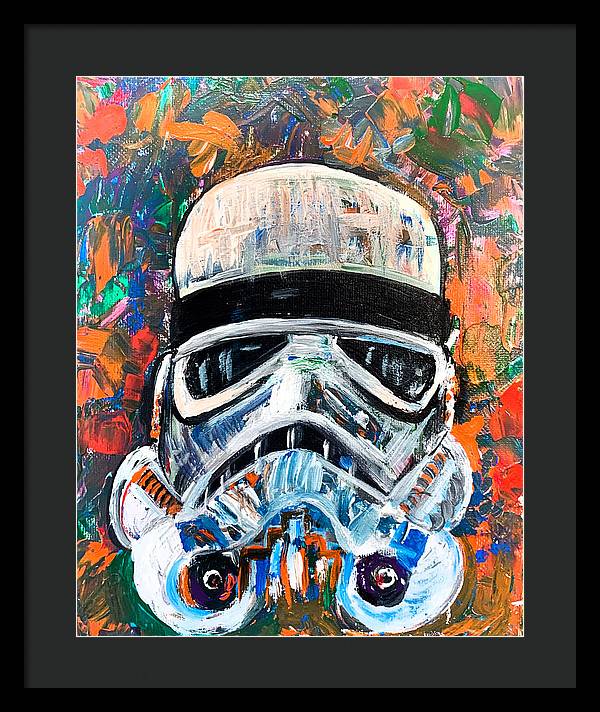 Splash Trooper - Framed Print - PREMIUM FATURE