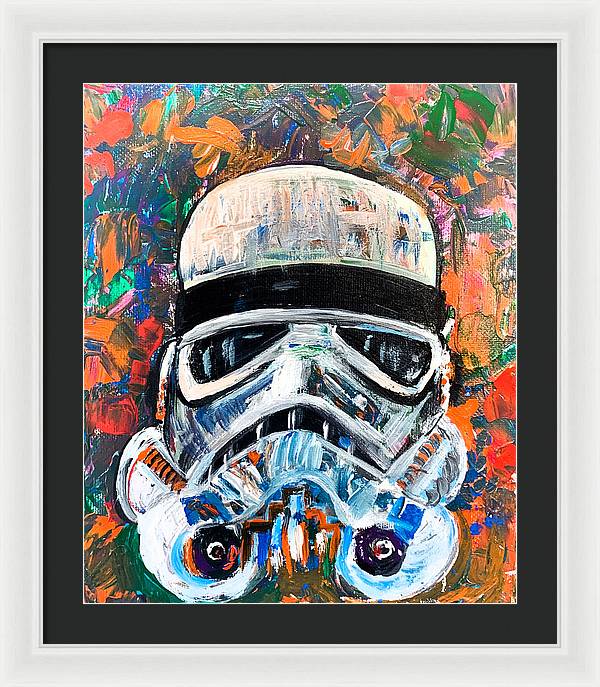 Splash Trooper - Framed Print - PREMIUM FATURE