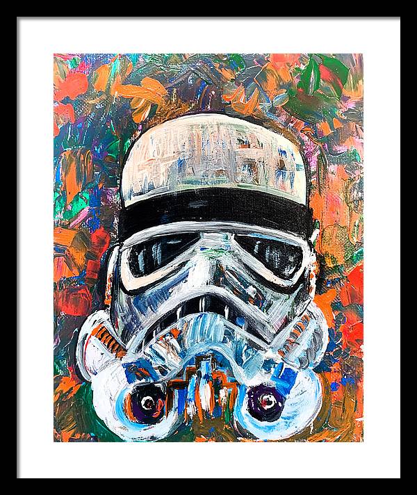 Splash Trooper - Framed Print - PREMIUM FATURE