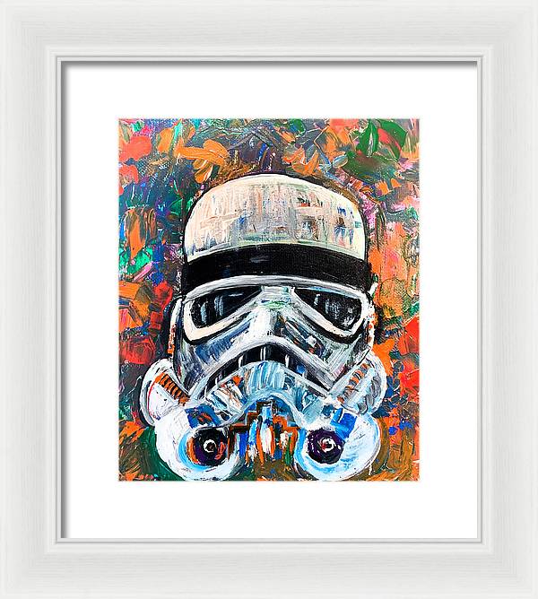 Splash Trooper - Framed Print - PREMIUM FATURE
