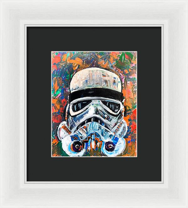Splash Trooper - Framed Print - PREMIUM FATURE