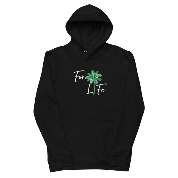 "For Life" Palm Trees Unisex essential eco hoodie - PREMIUM FATURE