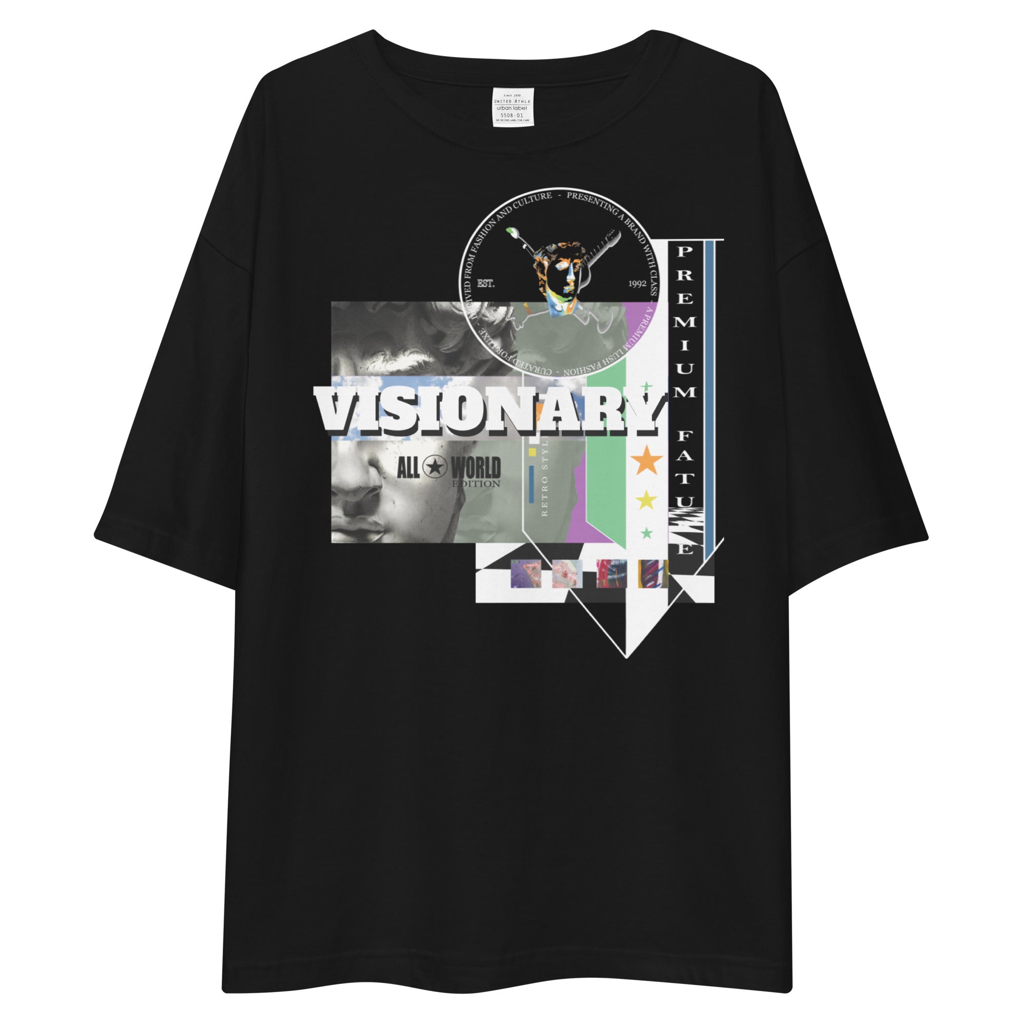 David Fature "Visionary" All-World Edition premium oversized t-shirt - PREMIUM FATURE