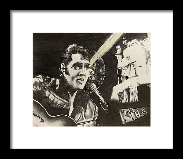 Vegas Presley - Framed Print - PREMIUM FATURE
