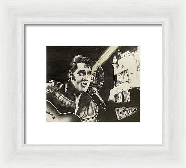 Vegas Presley - Framed Print - PREMIUM FATURE