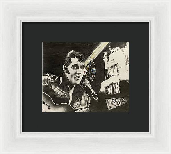 Vegas Presley - Framed Print - PREMIUM FATURE
