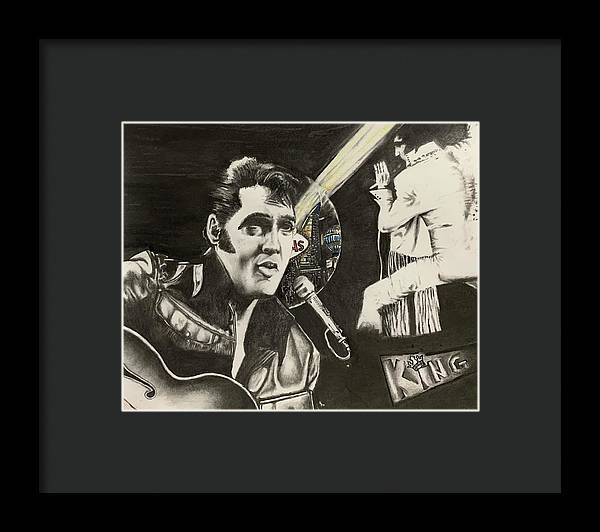 Vegas Presley - Framed Print - PREMIUM FATURE