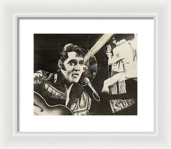 Vegas Presley - Framed Print - PREMIUM FATURE