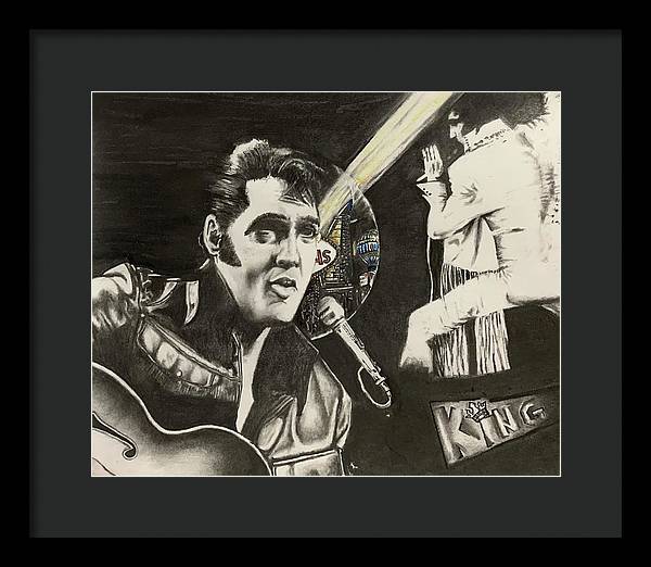 Vegas Presley - Framed Print - PREMIUM FATURE