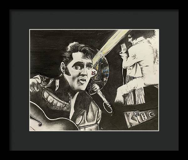 Vegas Presley - Framed Print - PREMIUM FATURE