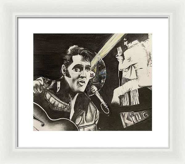 Vegas Presley - Framed Print - PREMIUM FATURE