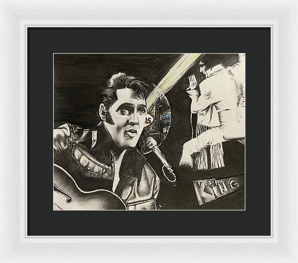 Vegas Presley - Framed Print - PREMIUM FATURE