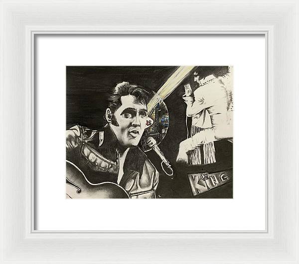 Vegas Presley - Framed Print - PREMIUM FATURE