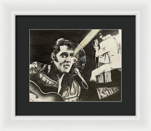 Vegas Presley - Framed Print - PREMIUM FATURE