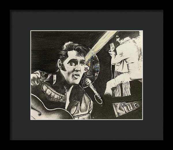 Vegas Presley - Framed Print - PREMIUM FATURE