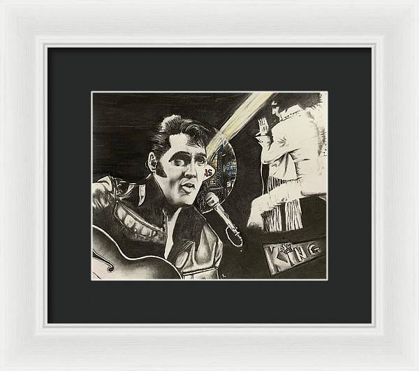 Vegas Presley - Framed Print - PREMIUM FATURE
